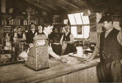 The Canteen, Lofthouse Park, illustration from German Prisoners in Great Britain by English Photographer